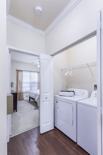 Washer & dryer included